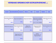 Tablet Screenshot of buergervereine-bremen.de